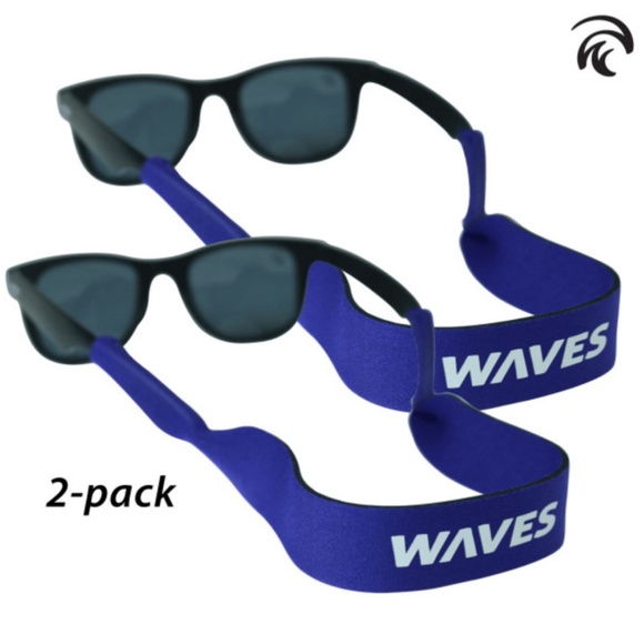 2-Pack: Waves Sunnies Sunglasses and Eyewear Strap - Picture 3 of 3